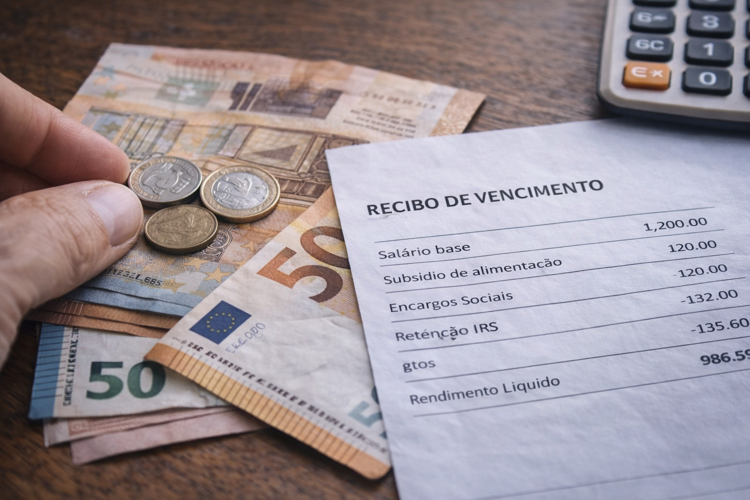 IRS no salário: porque pagas imposto sobre valores que nem chegam ao teu bolso